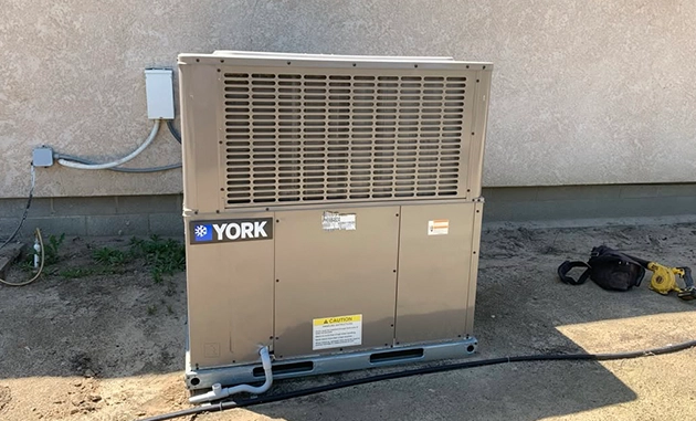 Large Commercial Refrigeration Unit Outdoors in Modesto, CA